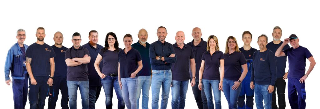 Das Team der Firma Bieler Drucklufttechnik GmbH